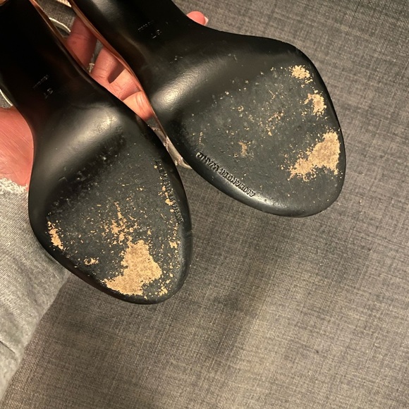 Authentic Alexander Wang Fabiana Strappy Sandal Heels Size 37 - Picture 9 of 11